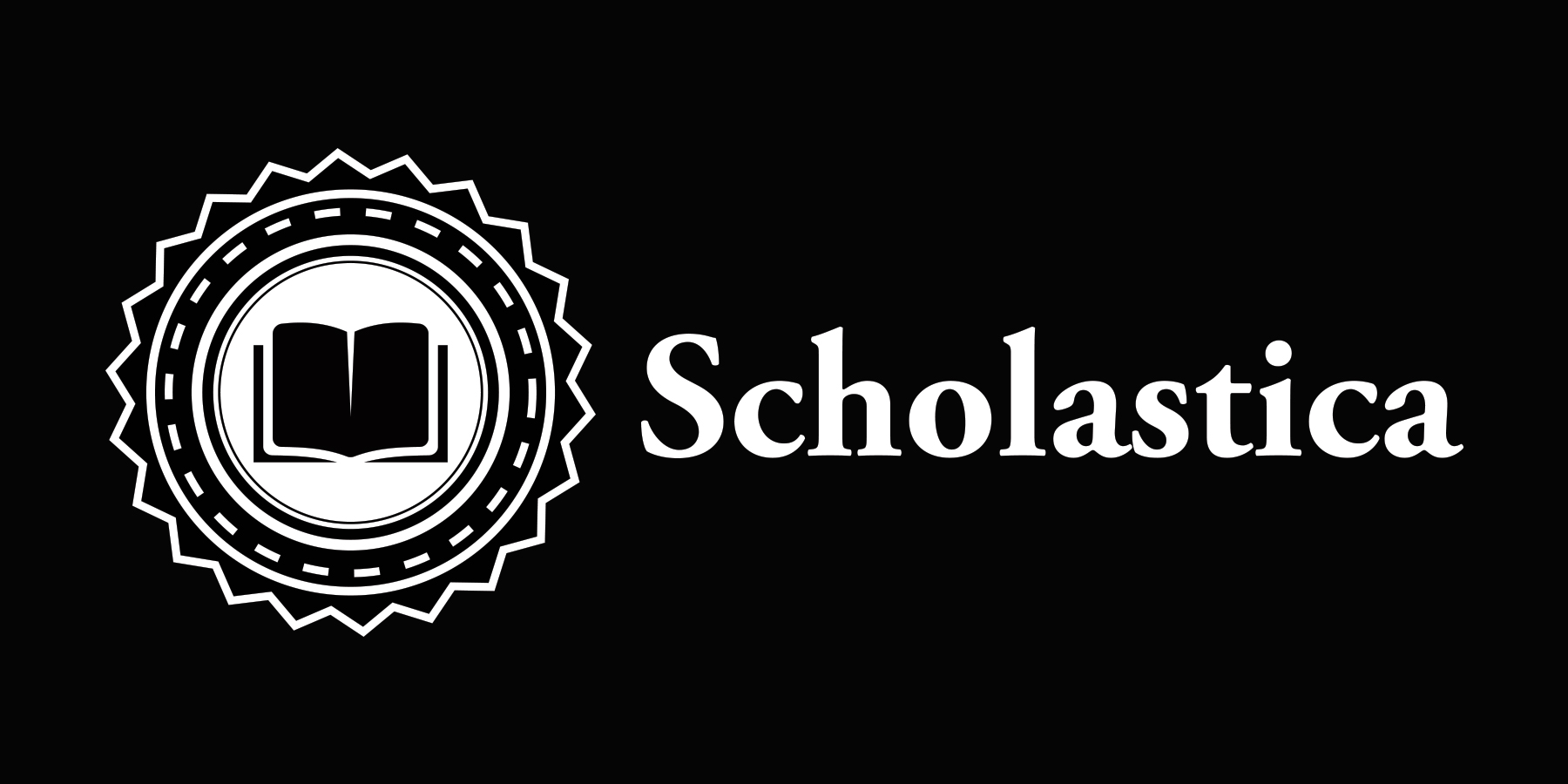 Scholastica horizontal logo
