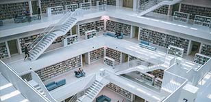 University library interior