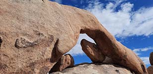 Rock formation landscape