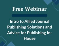 Support for independent society journal publishing