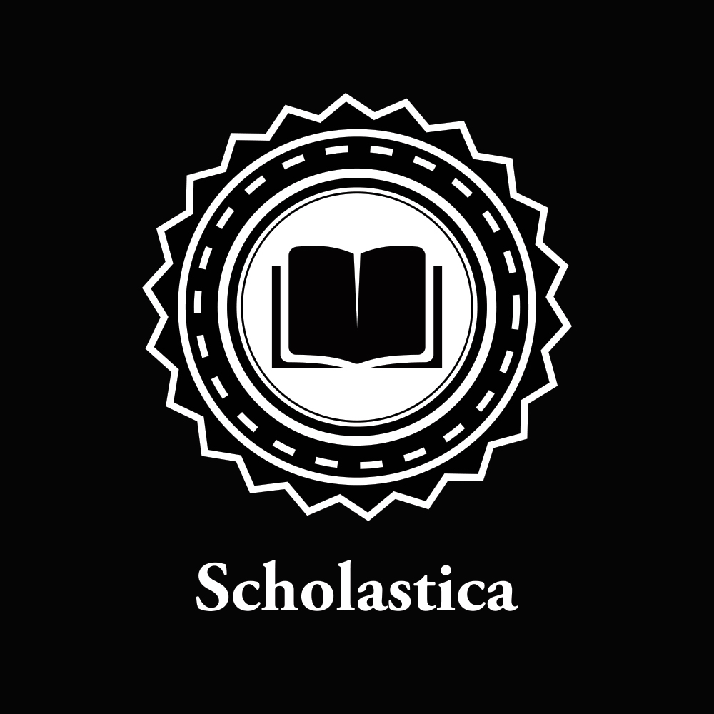 Scholastica logomark with text